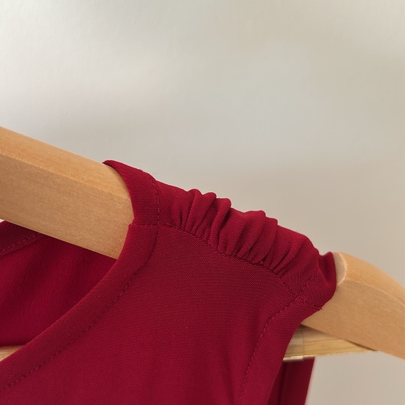 Norma Kamali Red Tank Top – Size M - Picture 8 of 8